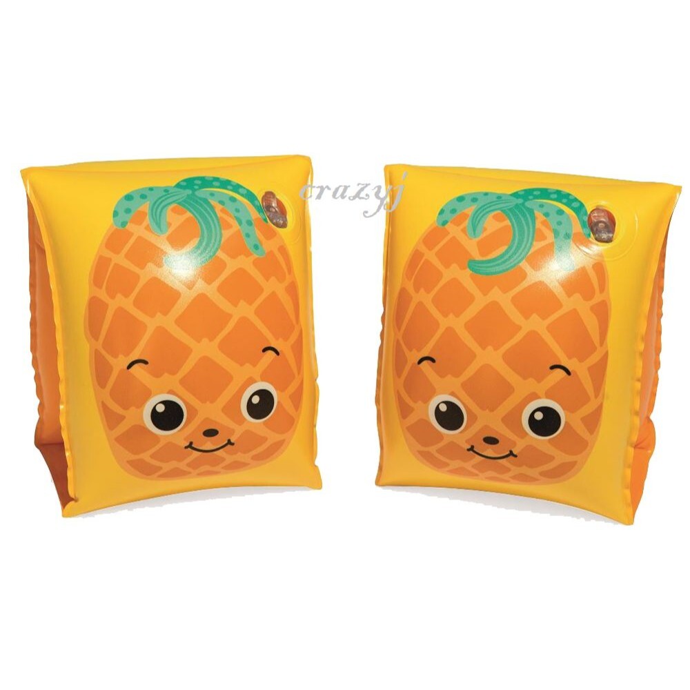 Pineapple Fruitastic Inflatable Arm Bands Kids 3-6 Beach Swimming Pool Lot of 2